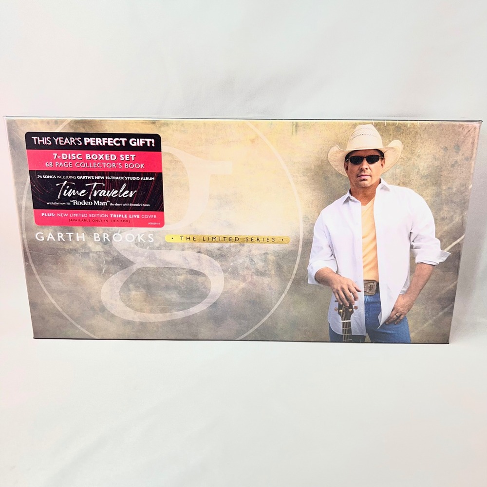 Garth Brooks The Limited Series 7-Disc Box Set Time Traveler Triple Live New OS